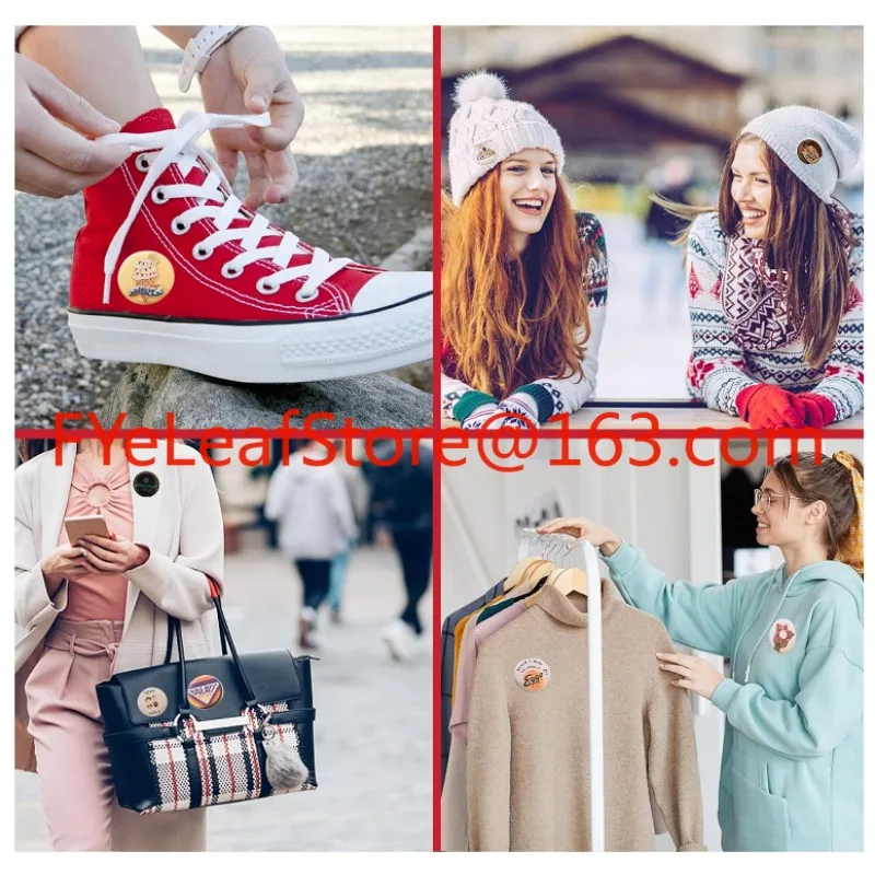 Button Maker Machine Multiple Sizes 1.25+2.25 Inch (32+58mm) with 200 PCS Materials  Cutter and Cutting Mat