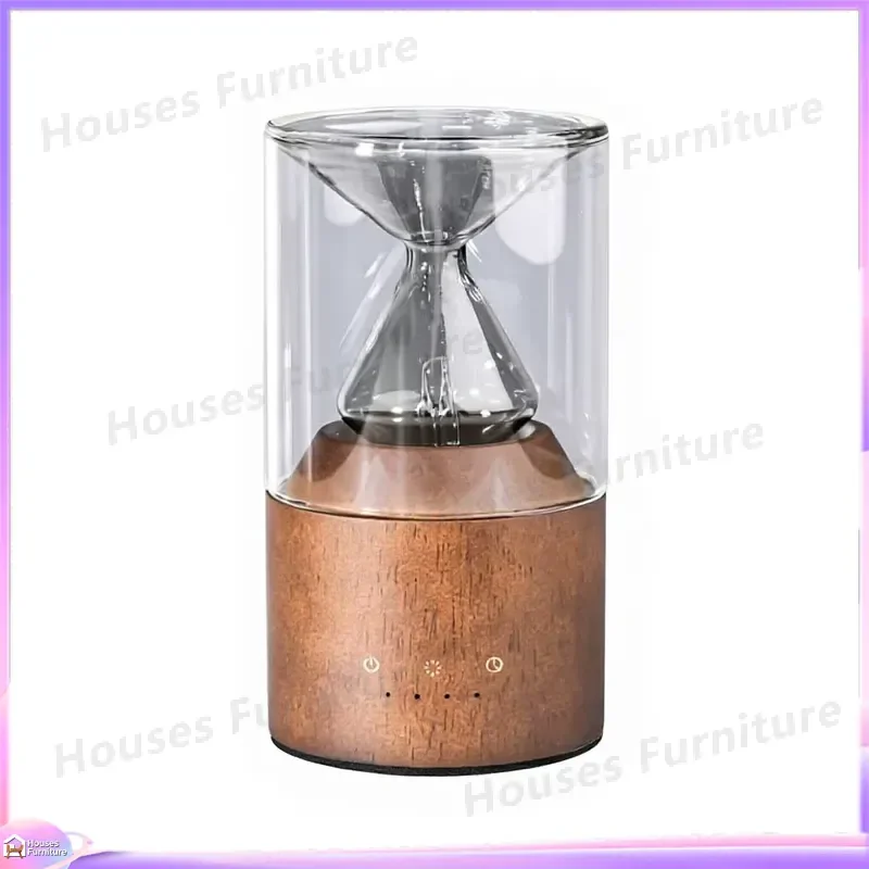 230 Solid Wood Essential Oil Diffuser Ultrasonic Aromatherapy Humidifier Plug in Timer 2 8H Atomizer Spray for Bedroom Home