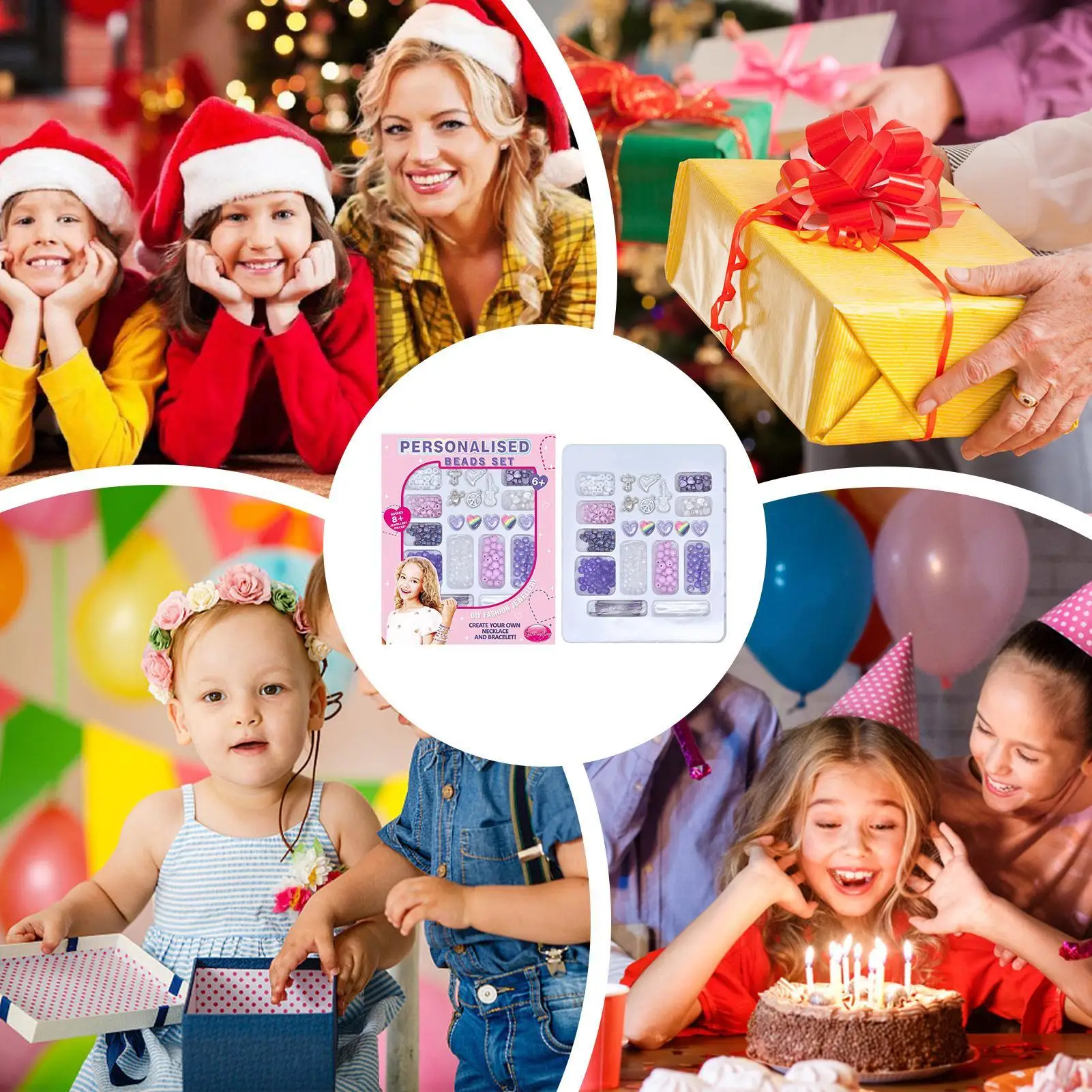 Kit de pulseira charme pulseira kit artesanato interativo acessórios criativos crianças brinquedos para homens crianças adolescentes fãs meninos meninas mulheres