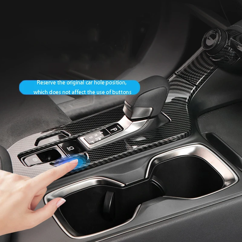 Car Central Control Shift Panel FOR 2022 Lexus NX250 NX350 nx350h nx450h ABS Rear Anti-Kick Panel Frame Interior Trim