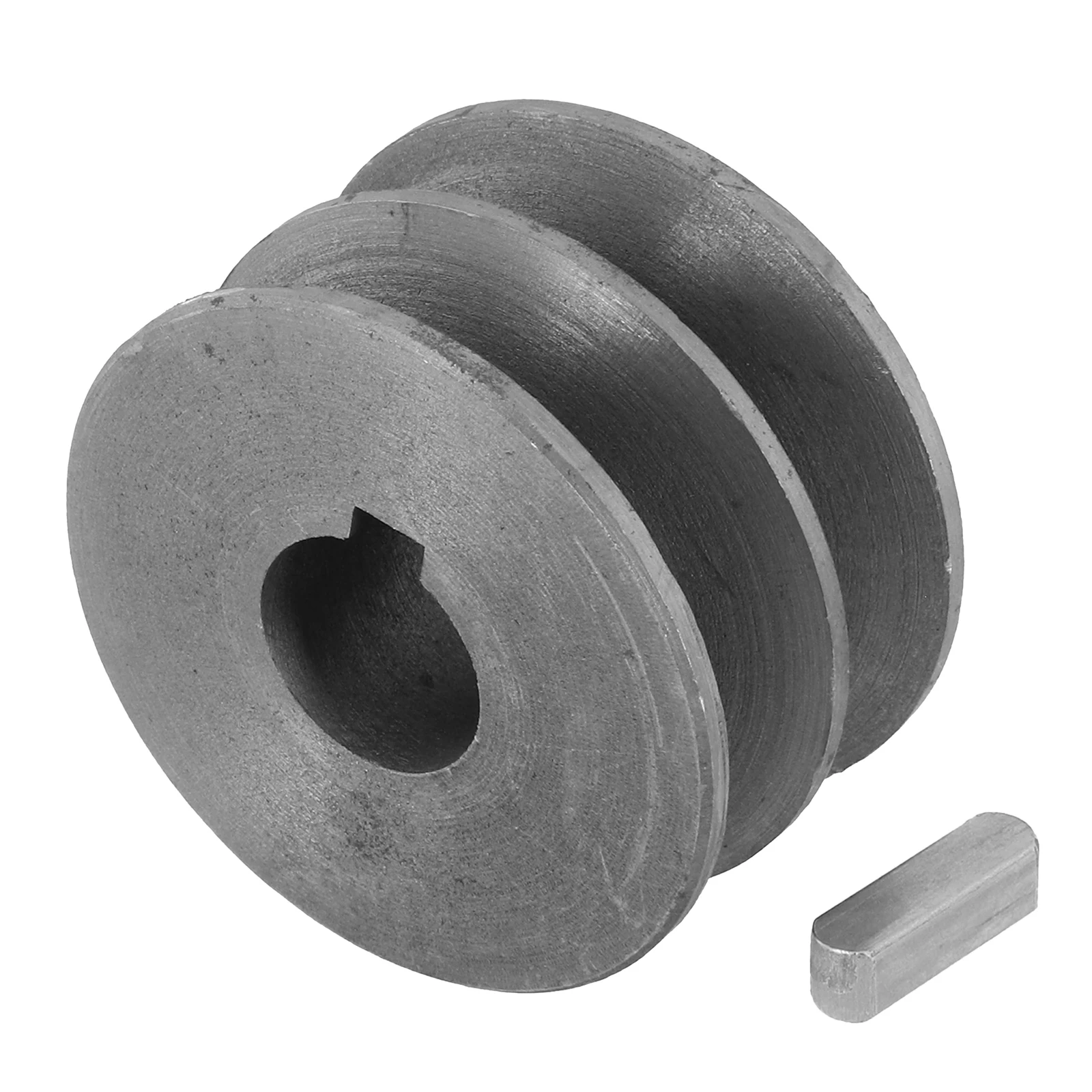 1 pz Puleggia Motore Redefinita V-Cintura Puleggia In Ghisa Doppia Slot Per Un Tipo V-cintura Cinghia Dentata Per Motori Utensili Elettrici Accessori