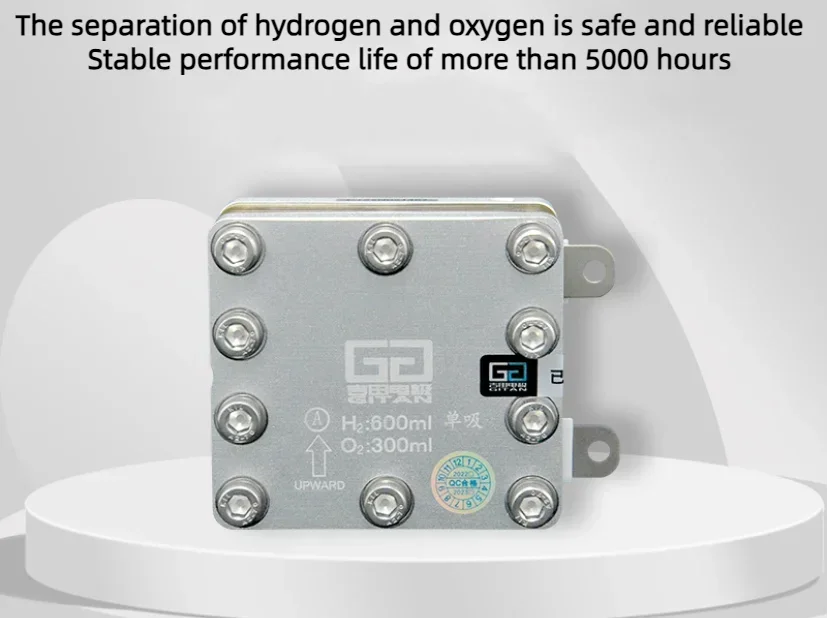 600ml single  hydrogen generator PEM electrolytic cell hydrogen rich water machine hydrogen