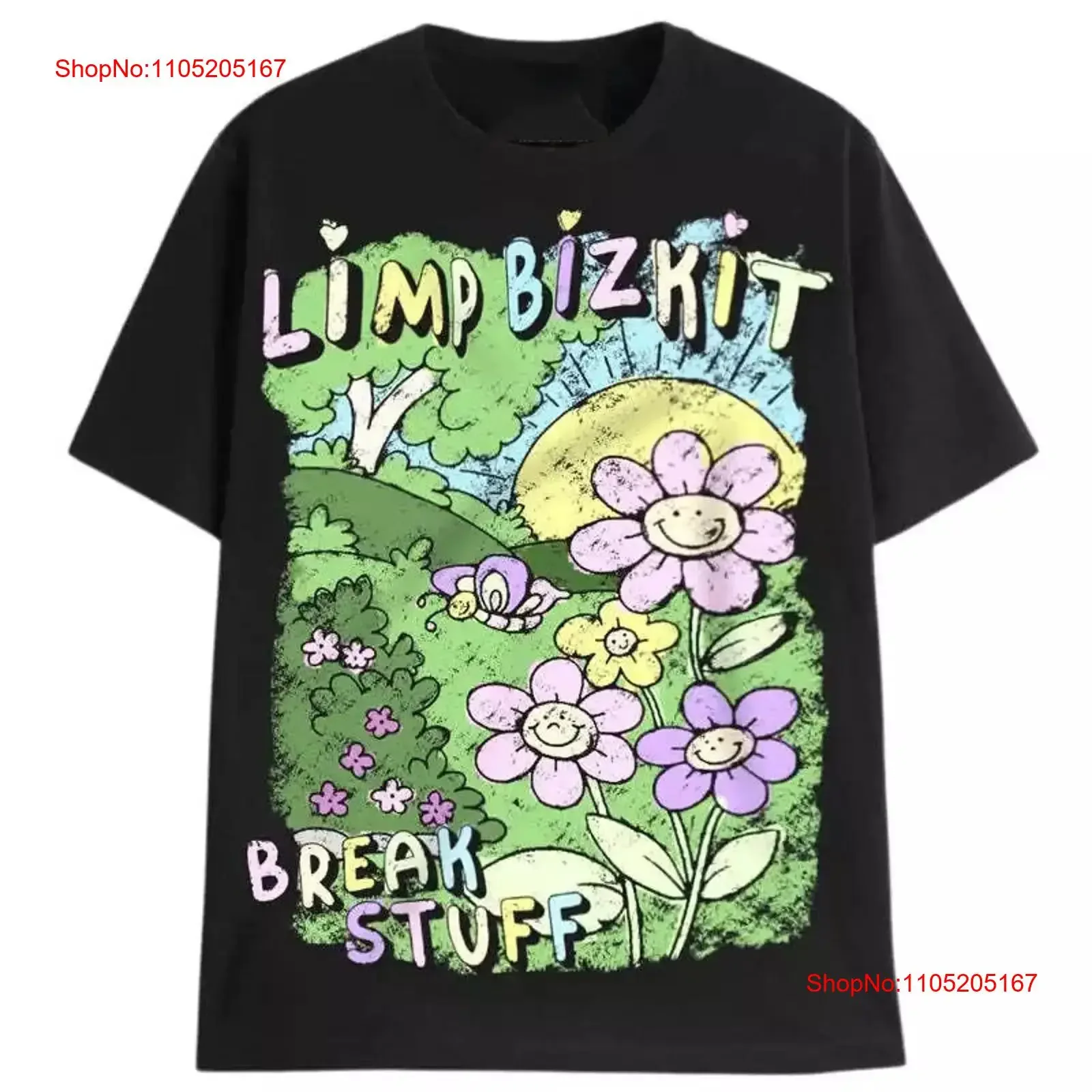 Limp Bizkit rock band Remake Break Stuff T Shirt Size S 5XL vintage Washed Unisex Stretched Casual Top For Everyday Wear