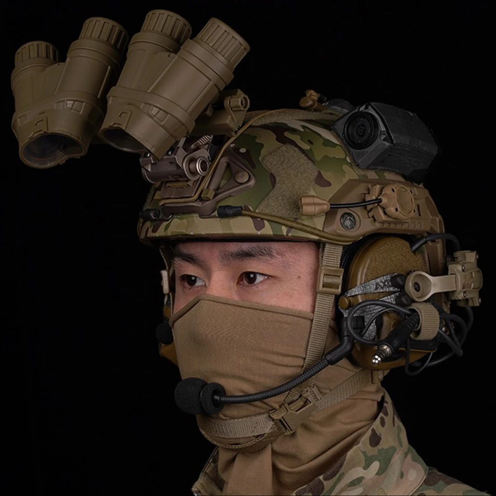 gpnvg-18-ヘルメット双眼鏡-モデルノーファンクション-ダミー双眼鏡-エアソフトハンティング双眼鏡-映画小道具