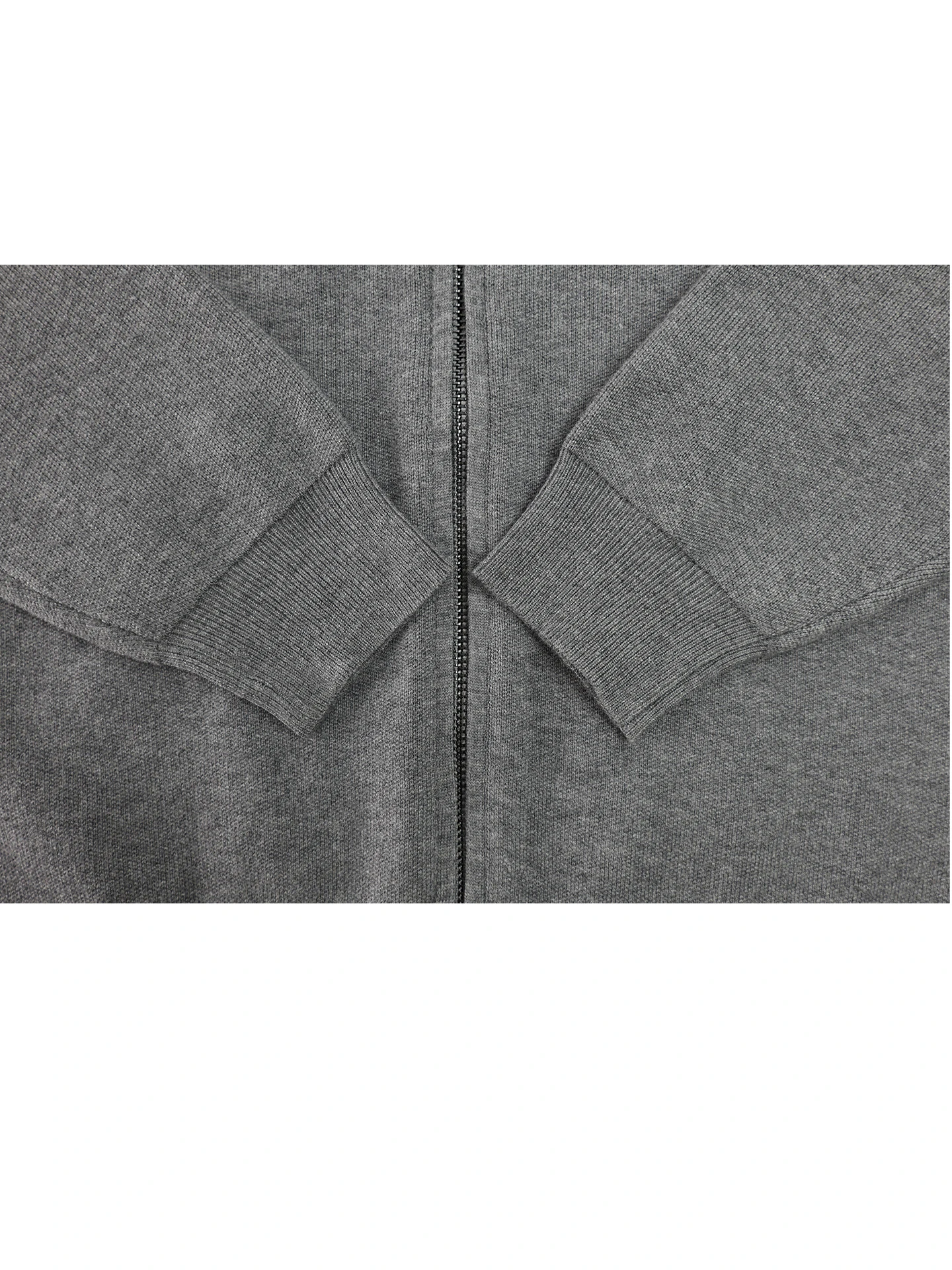 سترة نولو الأمريكية غير الرسمية بسحاب مفتوح Jaet سترة محبوكة جديدة للخريف للرجال متعددة الاستخدامات فضفاضة تناسب V-Ne... #3