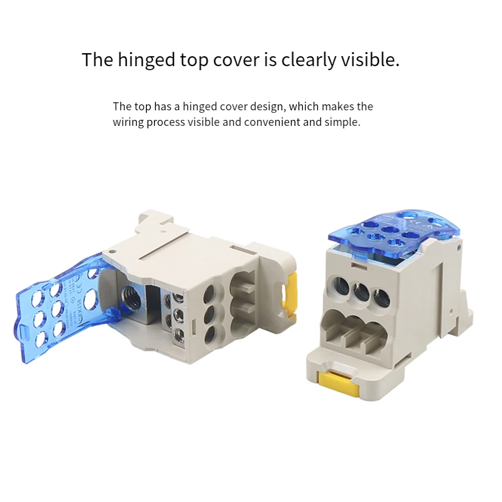 الإعداد الكهربائي 69.2*45.9*29.5 مللي متر صندوق وصلات توصيل كهربائي موصل كهربائي 1 في 6 خارج التكوين