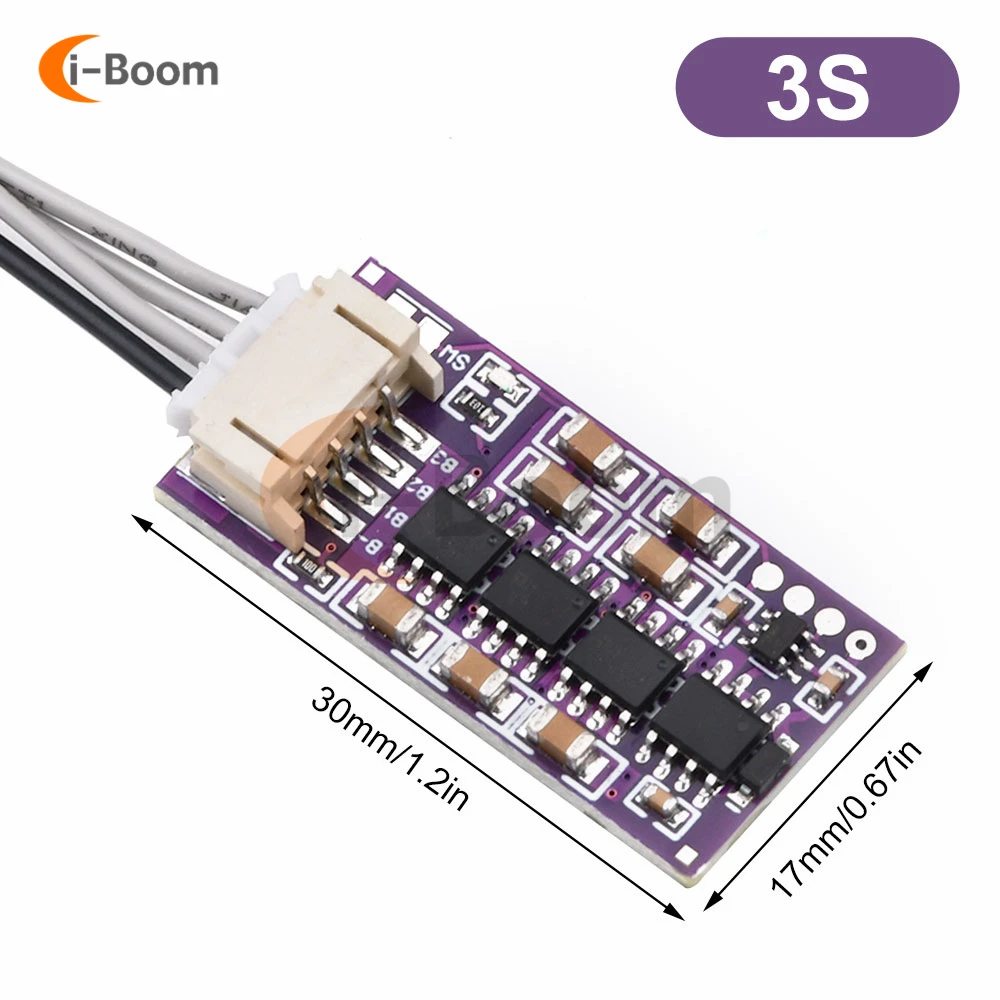 3S 4S 5S 6S 7S 8S 14S 17S 21S 1.5A Li-ion Lifepo4 LTO Lithium Battery Active Equalizer Balancer Board Balance Capacitor BMS