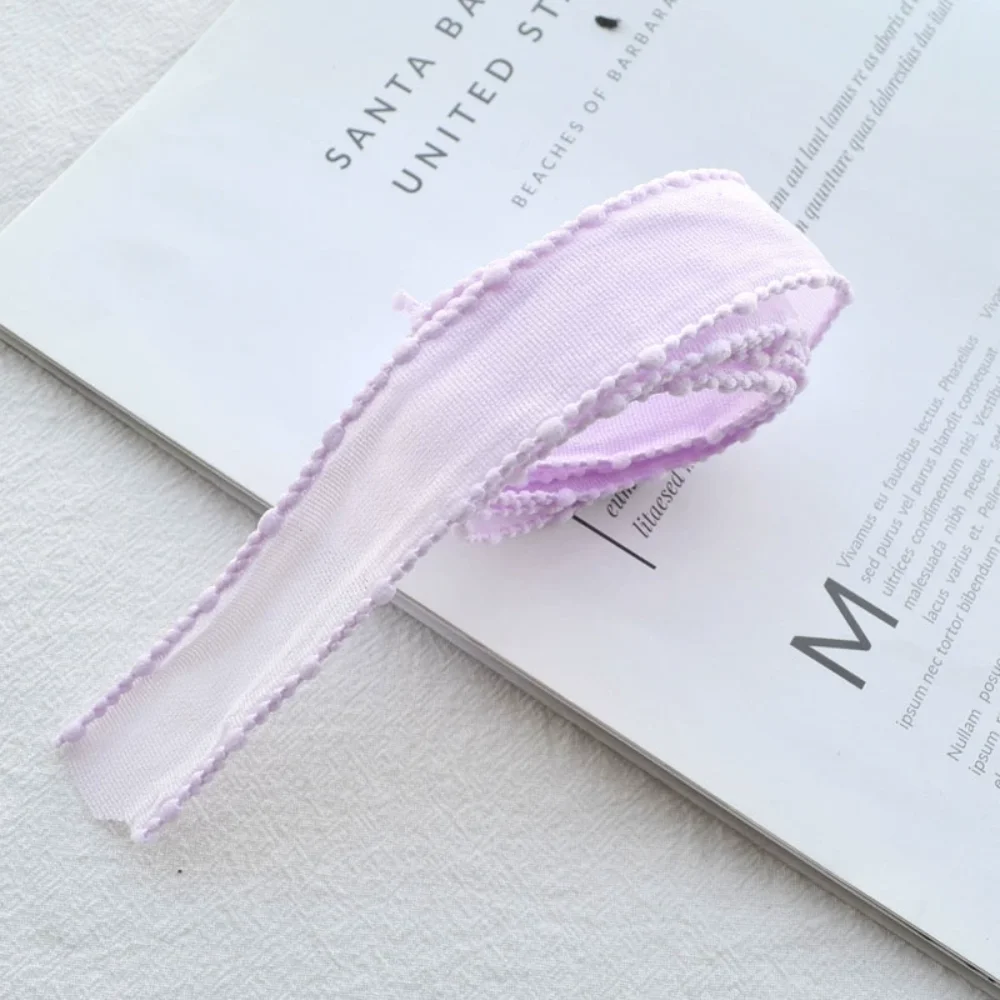 25MM New Drum Edge Spring Color Ribbon Handmade DIY Jewelry Accessories Homemade Bow Hair Clip Hair Rope Material