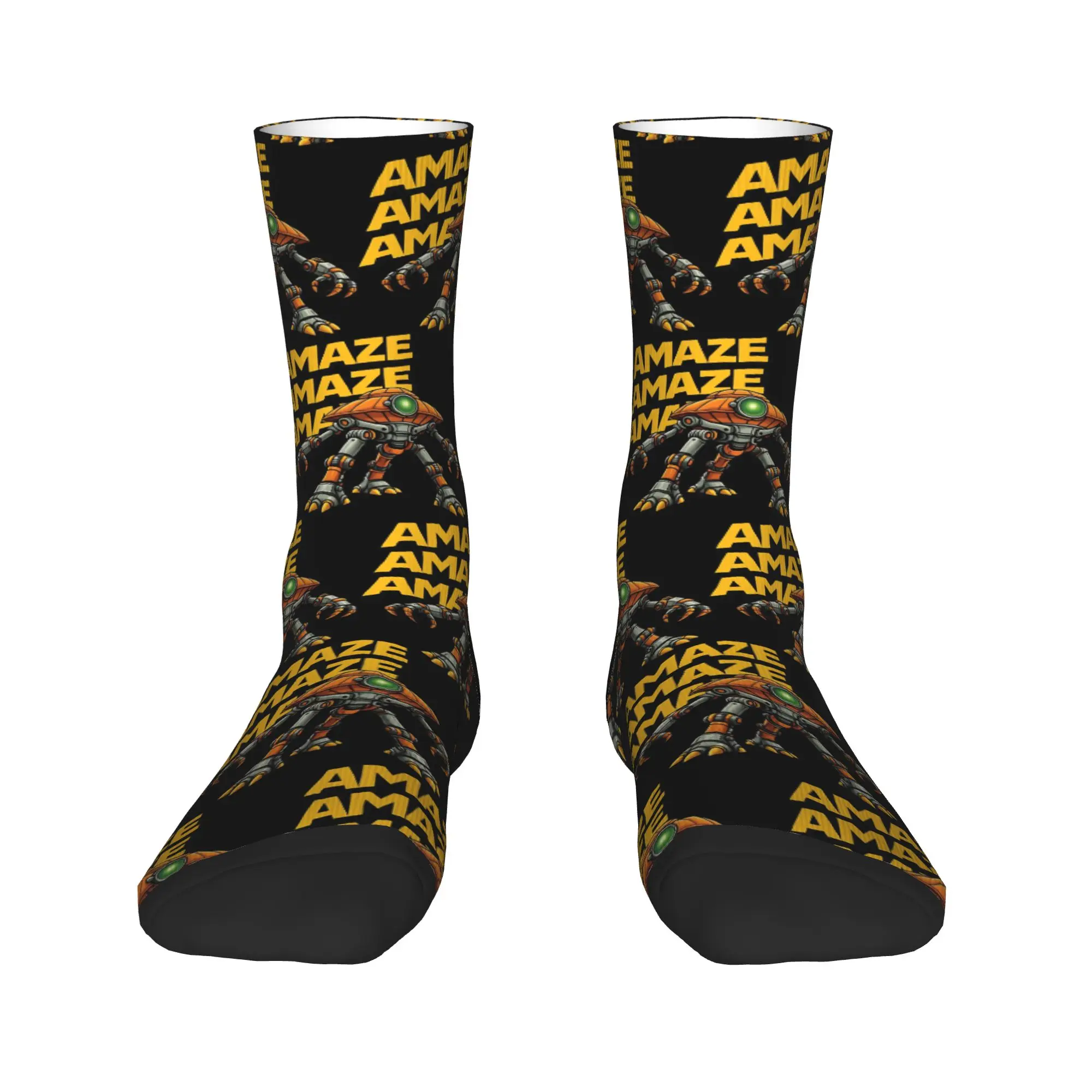 Project Hail Mary Amaze Amaze Jazz Hands Socks  Leisure Stockings Women Men Soft Climbing Socks Autumn Pattern Anti Sweat Socks