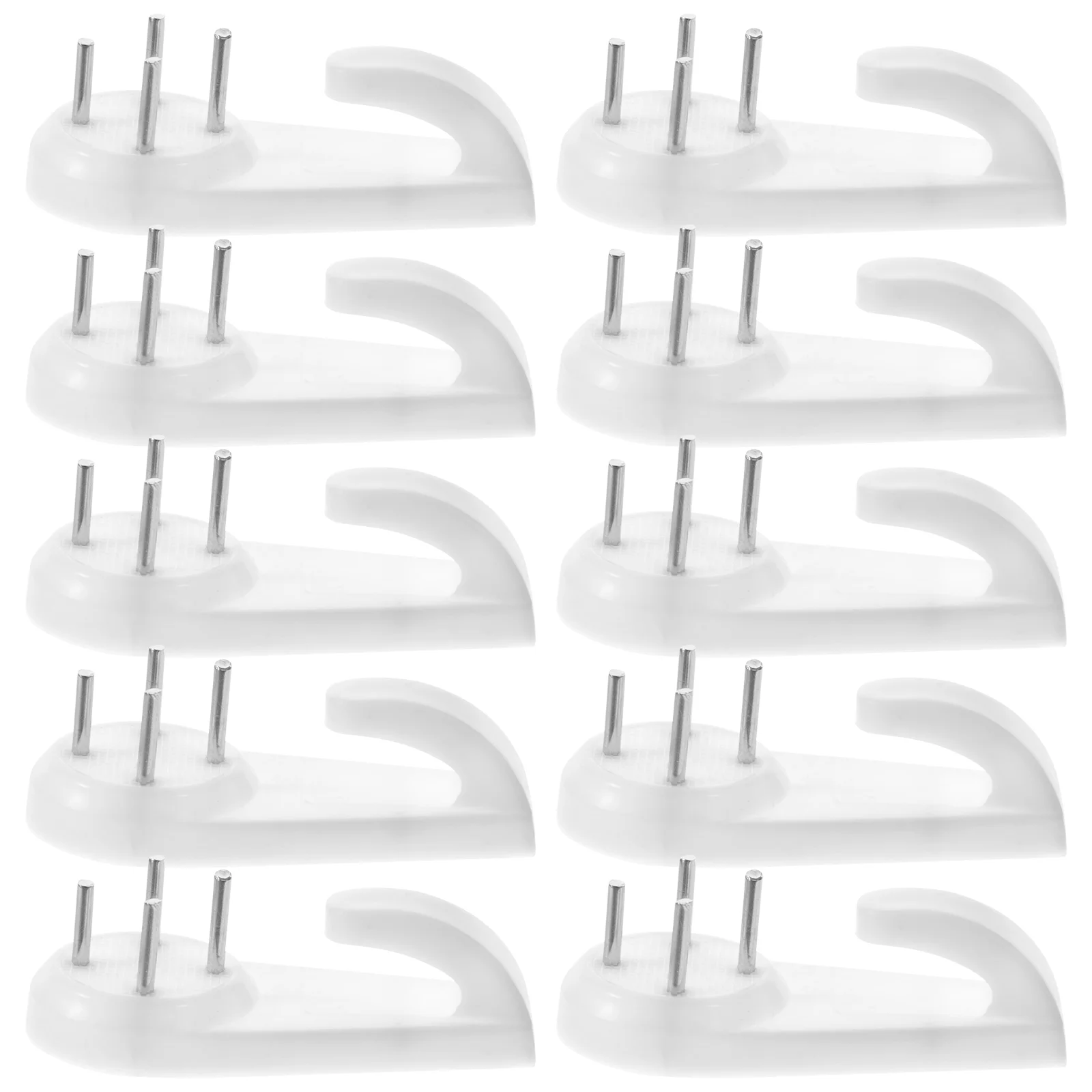 Invisible Wall Hanger No Need to Punch Holes Hooks Non Trace Mount Picture Plastic Seamless Nails for