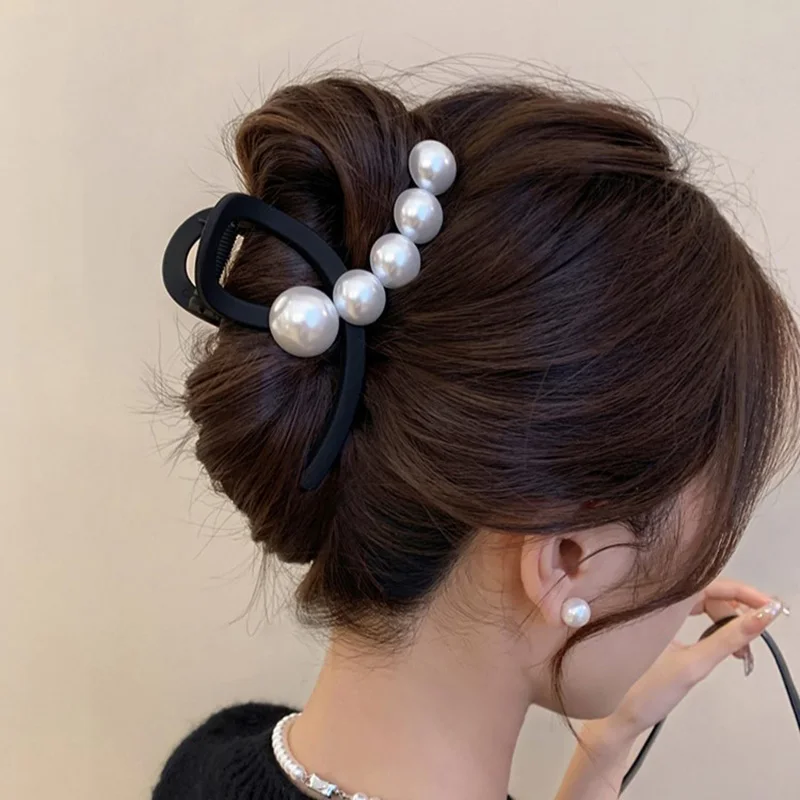 11.5cm Женская кросс - заколка заколка, жемчуг, шпилька, шпилька, шпилька, шпилька, шпилька, модный головной убор
