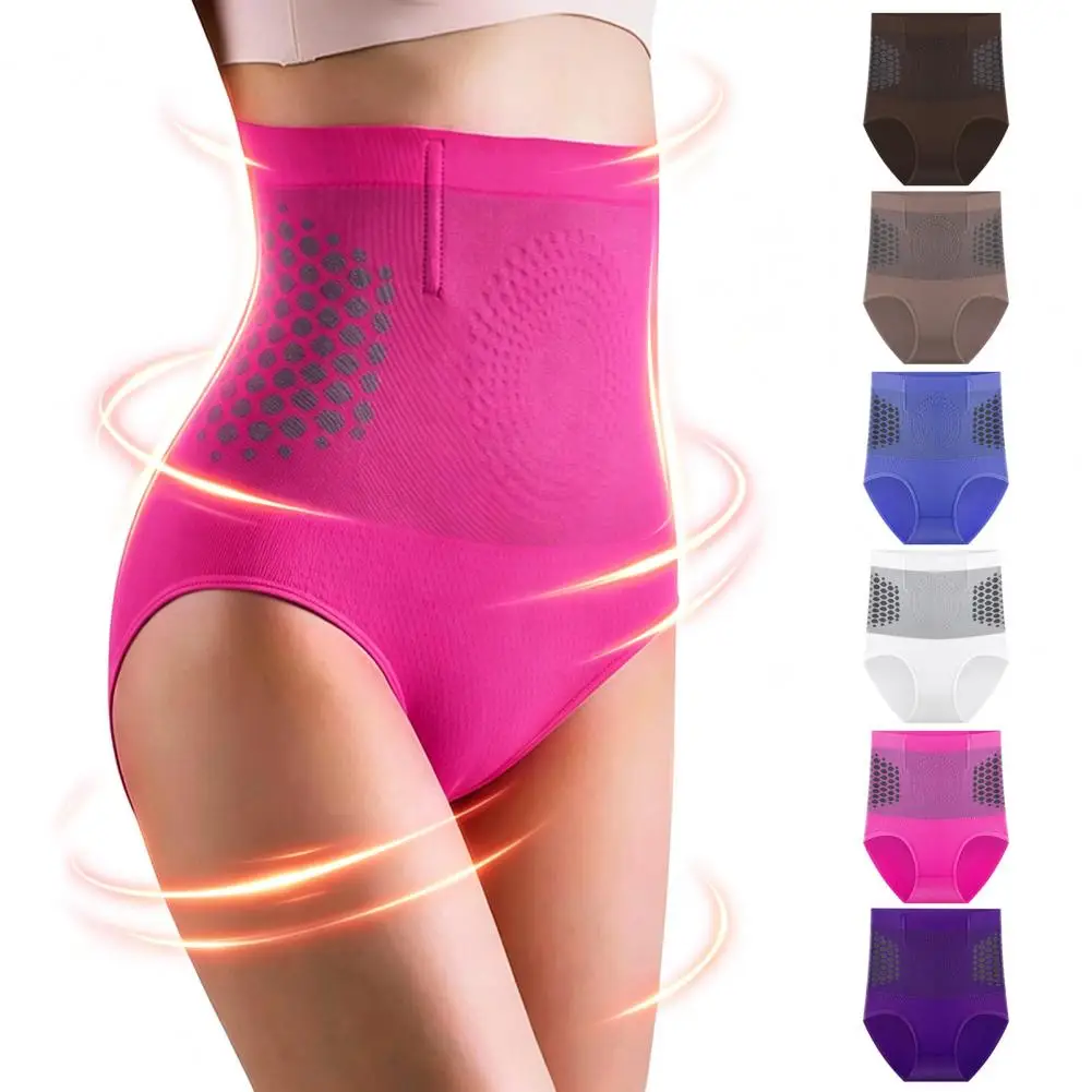 High Waist Shaping Pants Thermal-Wicking Compression Shorts Breathable Support Workout Everyday Wear Comfortable