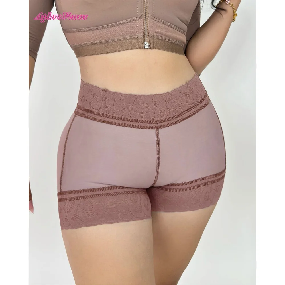 

fajas Colombianas Low waisted hip lifting shorts body slimming pants Hip Enhancer Breathable Underwear Women's Shapewear