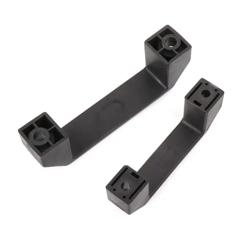 LXAF Plastic Nylon Cabinet Handles Black Nylon 90mm 120mm Door Accessory DIY 3D Printer Parts for Aluminum Profile