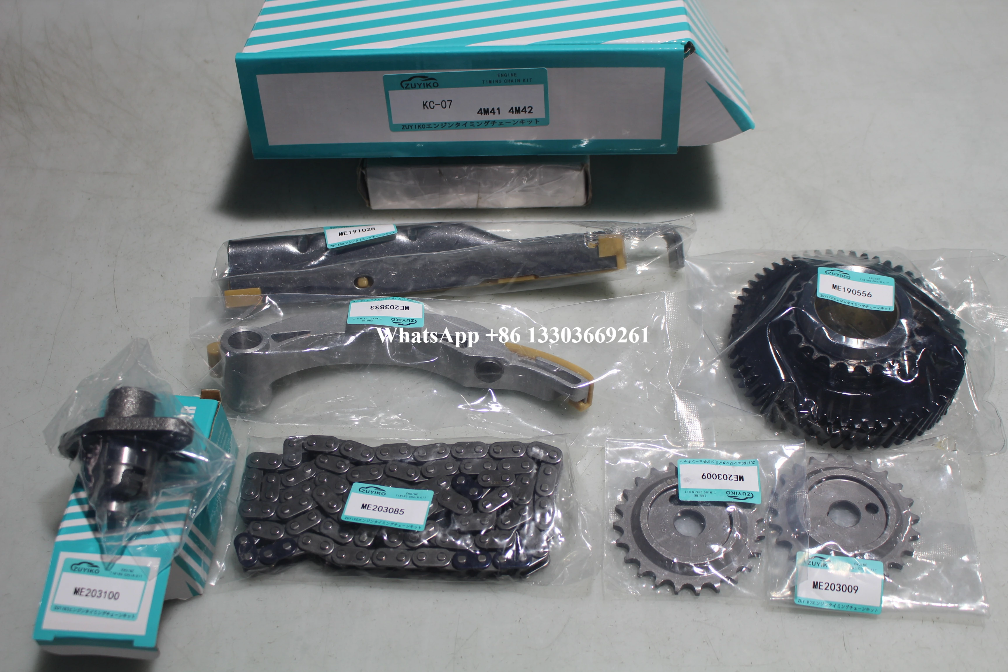 

4M41 TIMING CHAIN KIT FOR MITSUBISHI 4m41 engine timing chain set ME203085 KC-07