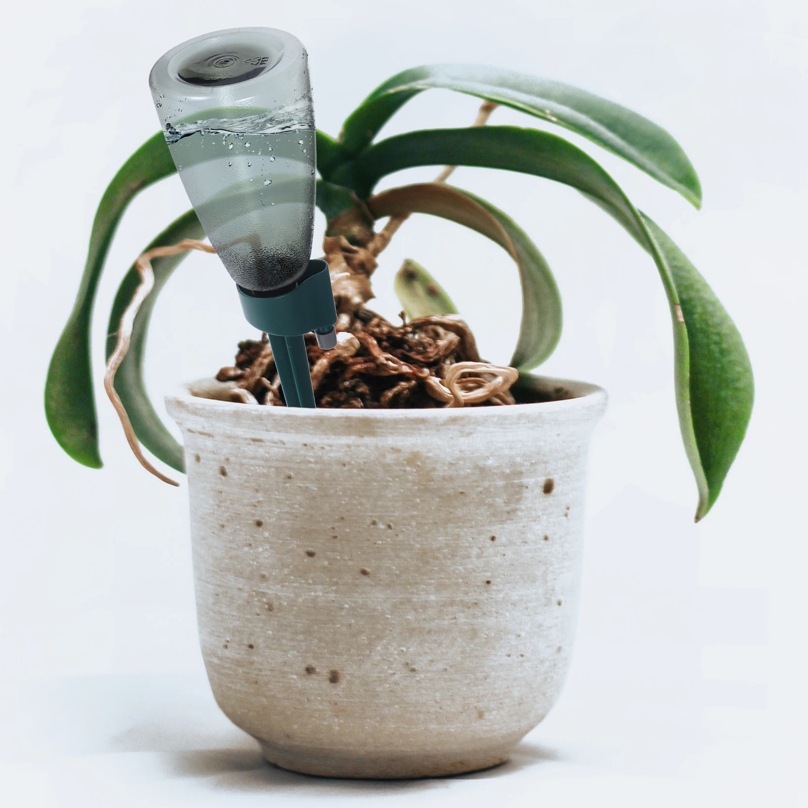 

4Sets Auto Watering System for Plants Adjustable Drip Speed Universal Fit for Pots Hanging Baskets Hydroponic Gardening