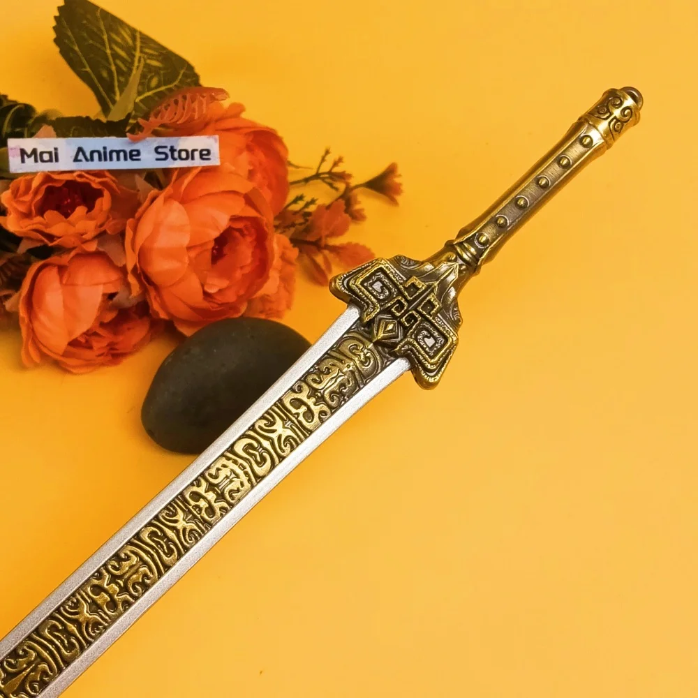 11inch Metal Chinese Ancient Katana Original Samurai Sabre Steel Blade Iron Sword Ninja Knife Real Size Japanese Katana Toy Gift