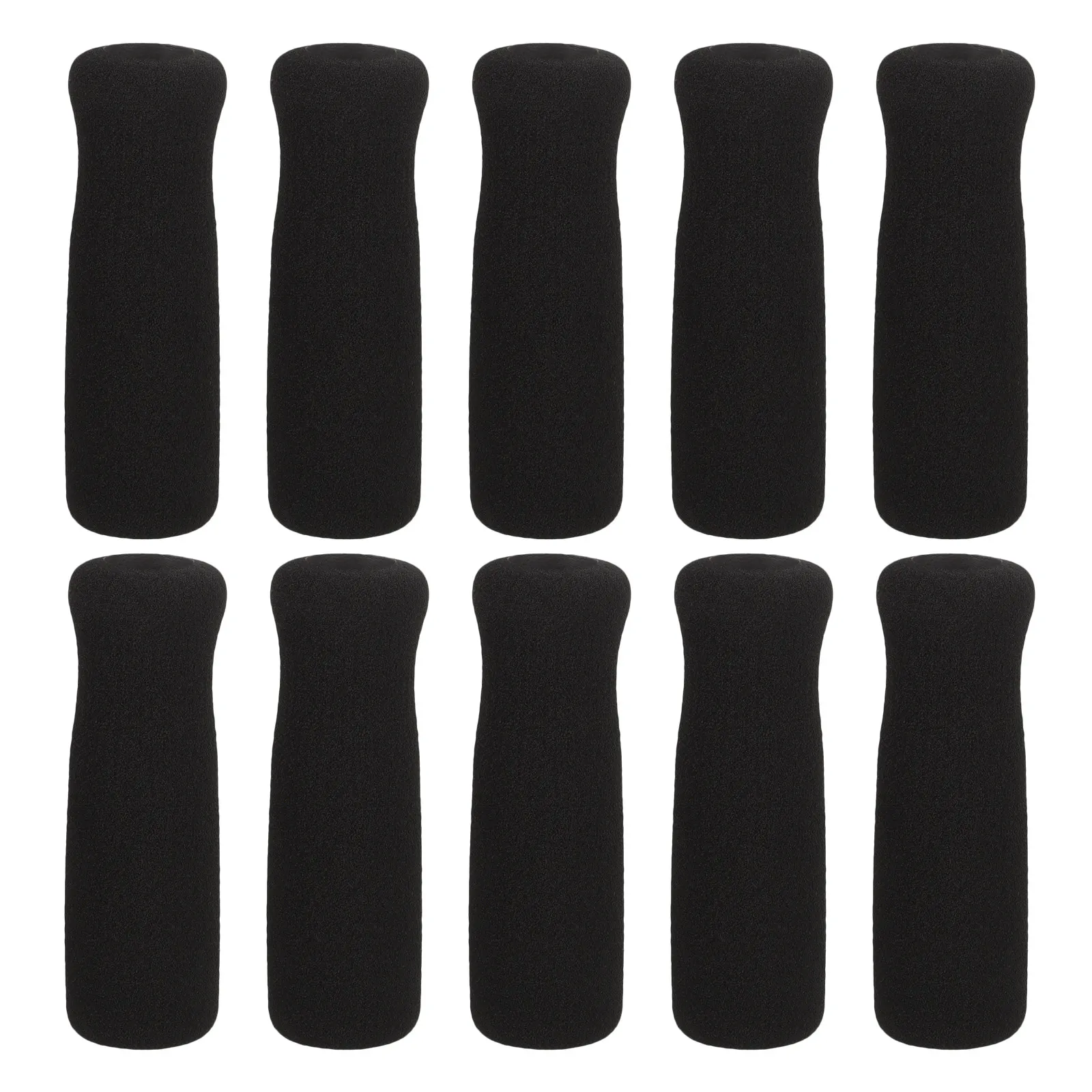 

10 шт. эргономичных накладок на ручки для ходунков и тростей, сменные, с мягкой подкладкой, нескользящие, из губчатого материала