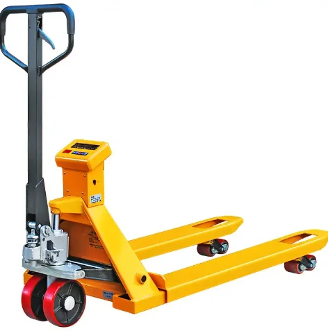 

2T 3T Hand Pallet Truck Electronic Forklift Pallet Jack With Weighing Scale