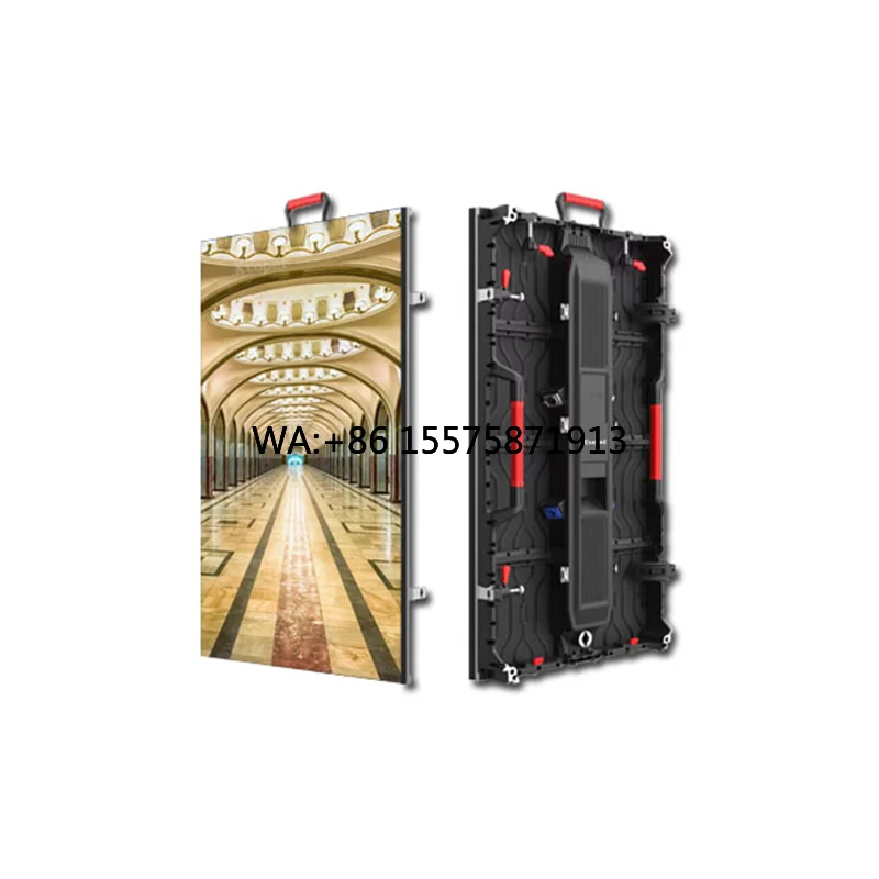 Indoor P1.953 LED Display Module for Rental Video Wall & Advertising RGB 250x250mm Screen Animation Graphics for Retail Store