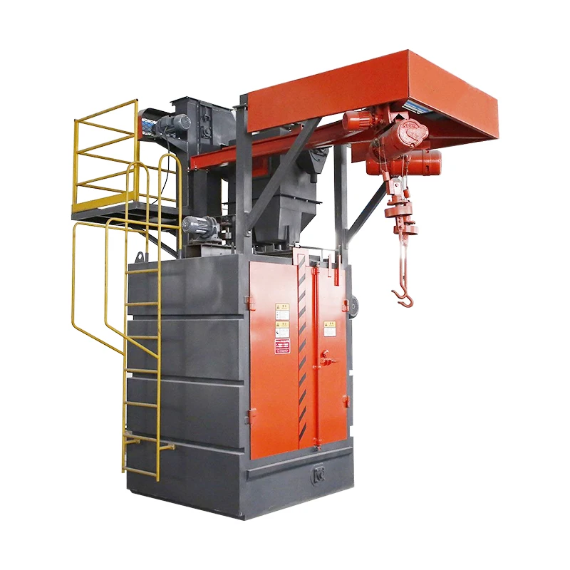 Hook Shot Blasting Machine / Wheel Abrator / Shot Blasting Machine For Steel Plate Cleaning