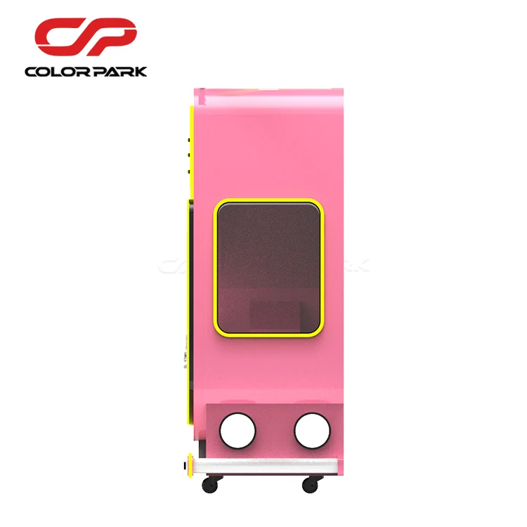 Colorful Automatic Cotton Candy Vending Machine Coin Operated or Bill Acceptor for Fun and Enjoyment