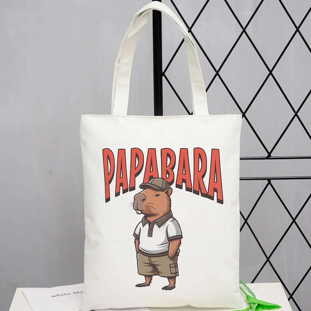 Capybara shopping bag bolsas de tela bolso bolsa recycle bag reusable eco bag bolsas ecologicas sacola grab