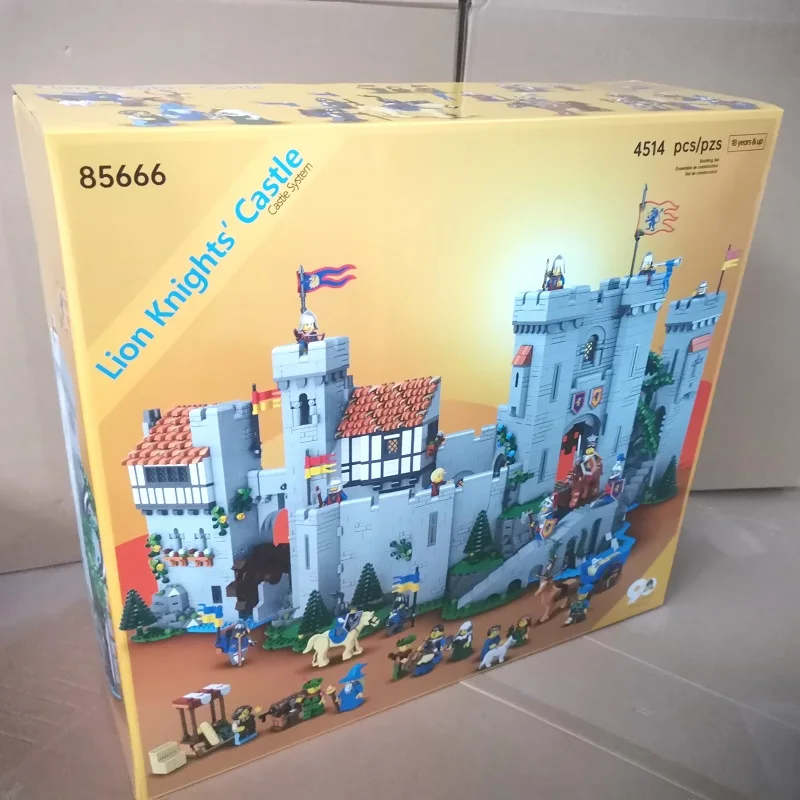 

With Original Box 4514 PCS Lion King Castle Compatible 10305 85666 Building Blocks Bricks Christmas Birthday Gifts Toy