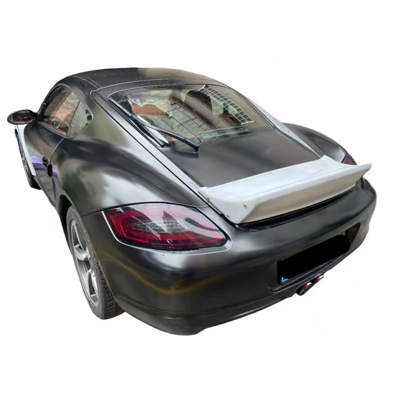 Front Bumper Daytime Running Light Tail Wing for Porsche Cayman Boxster 987.1 Modified 991.1 GT3 RS Style Car Body Kit