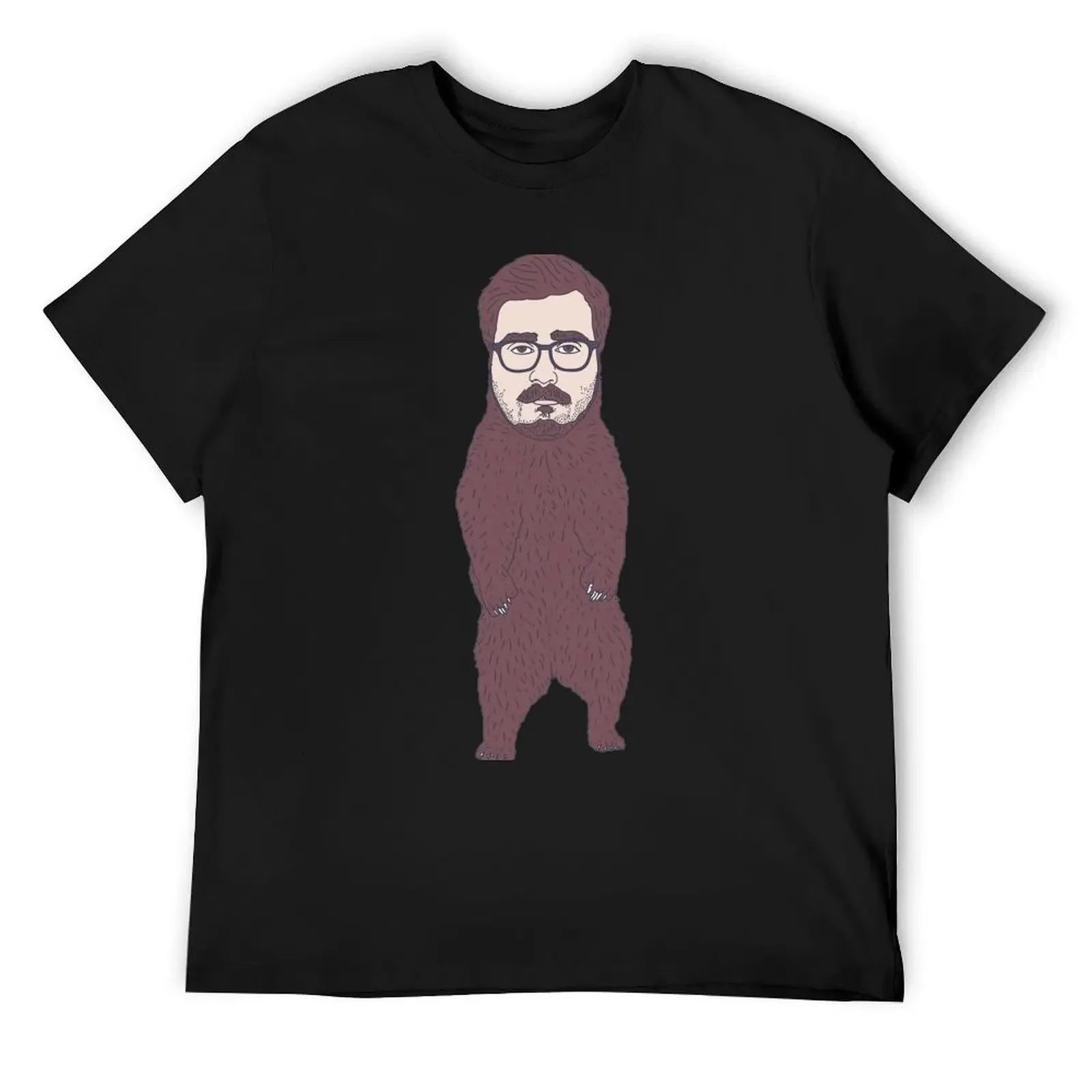 

Eddy Burback - Bear Man - Canny Valley T-Shirt graphics anime stuff new edition slim fit t shirts for men