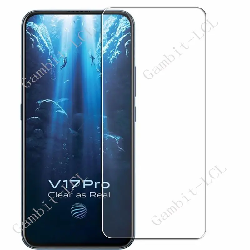 2PCS  9H Protective Tempered Glass For Vivo V17 Pro 6.44\