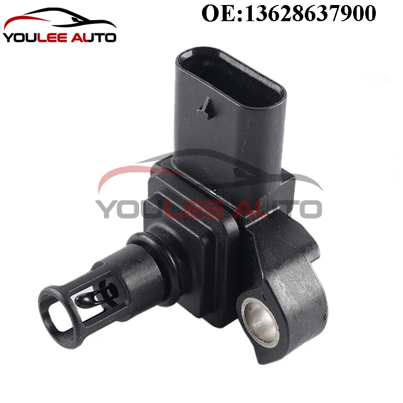 New 13628637900 882411009 Intake Manifold Pressure MAP Sensor For BMW 1 2 3 4 5 6 7 8 X3 X4 X5 X7 Z4 Auto Parts