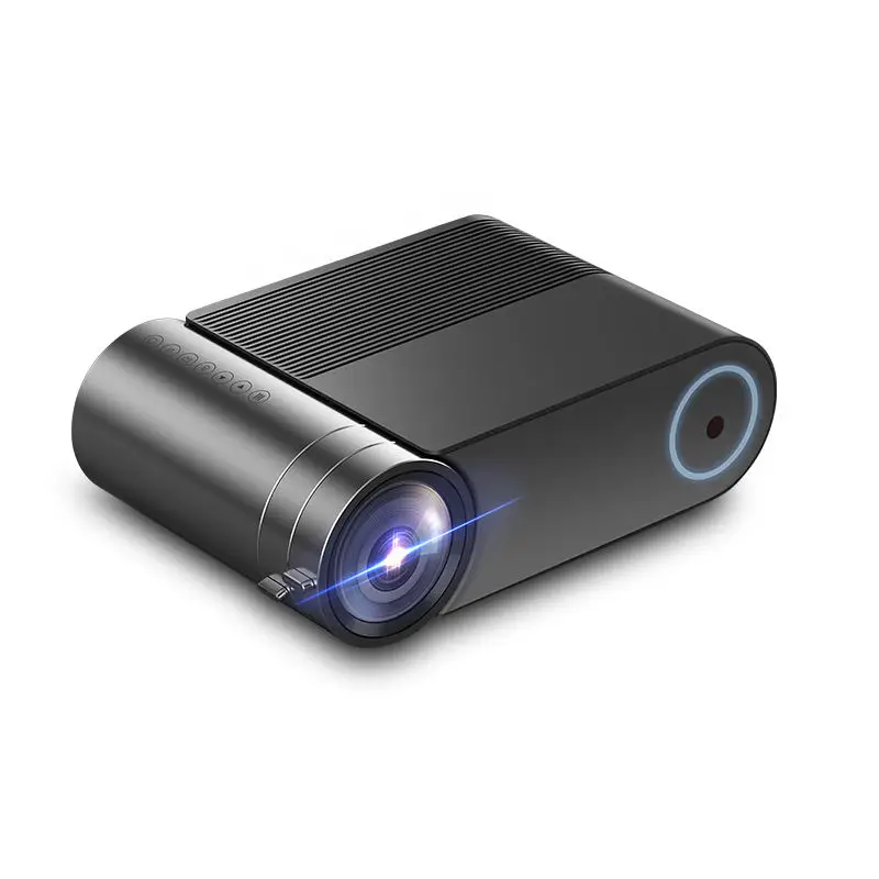 YYHC-Portable Projector With Mobile Phone Screen  1080P Mini Projector with TV Tuner Outdoor Home Theater mini led proje