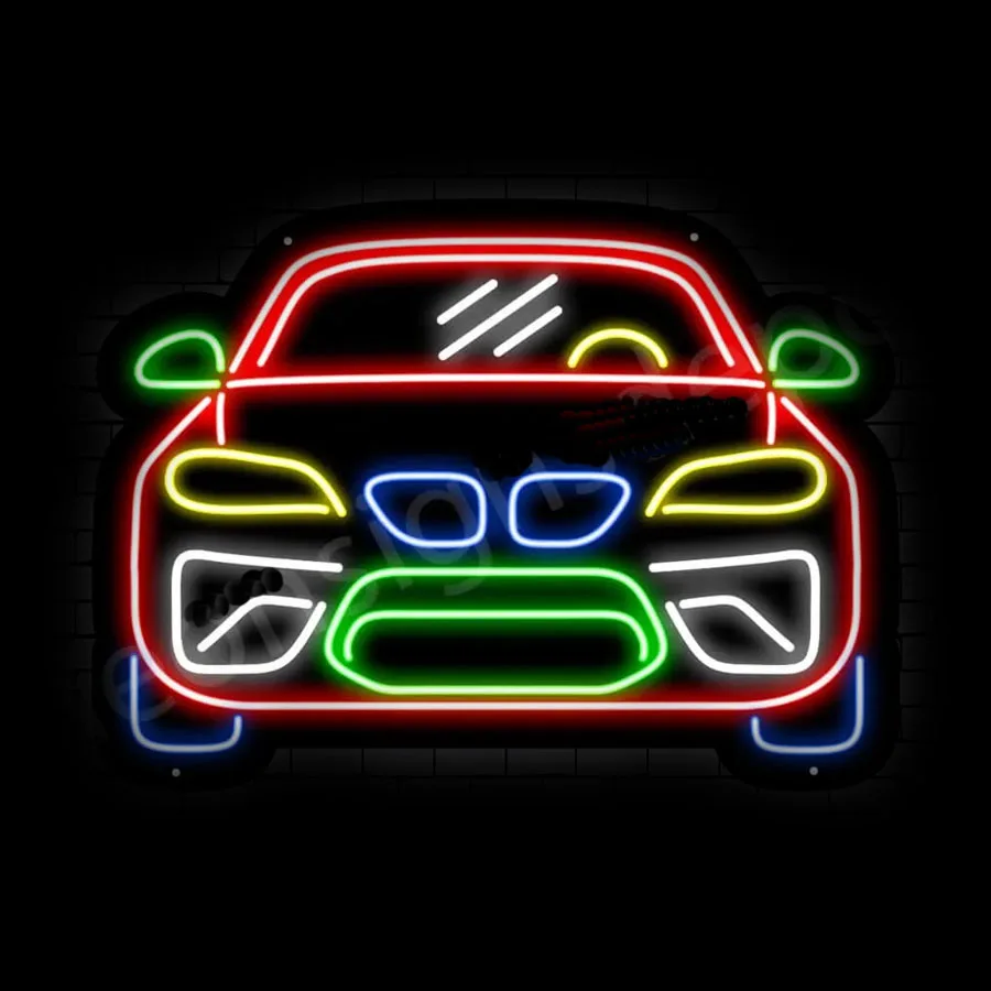 Neon Sign Light 10 Kv For Sport Beer Car Iconic Sign Hero Neon Acrylic Room Hotel Decor Aesthetic Neon Light Wall Lamps Garage