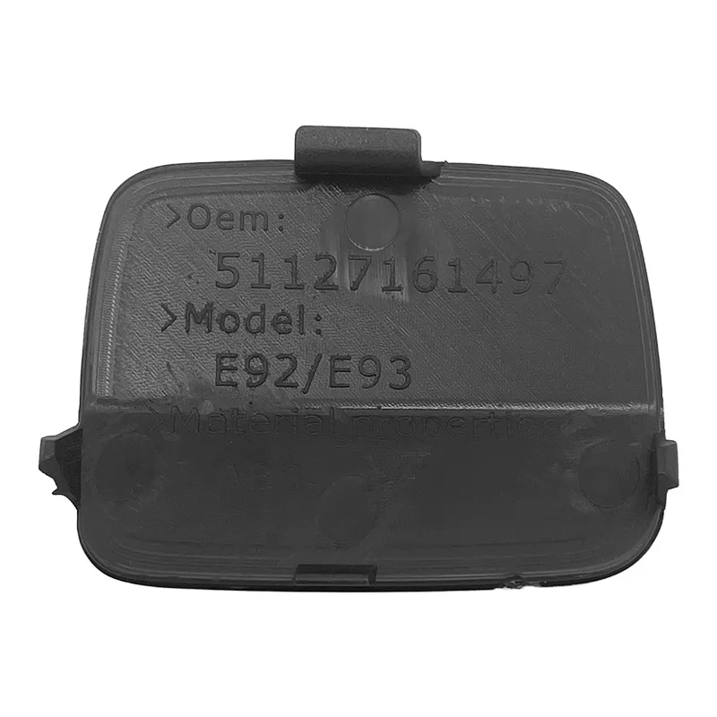 Front Rear Bumper Trailer Tow Eye Hook Cap Cover For BMW  E90 E91 E92 e93 M3 coupe m sport 51127161497 51127893147 51128046676