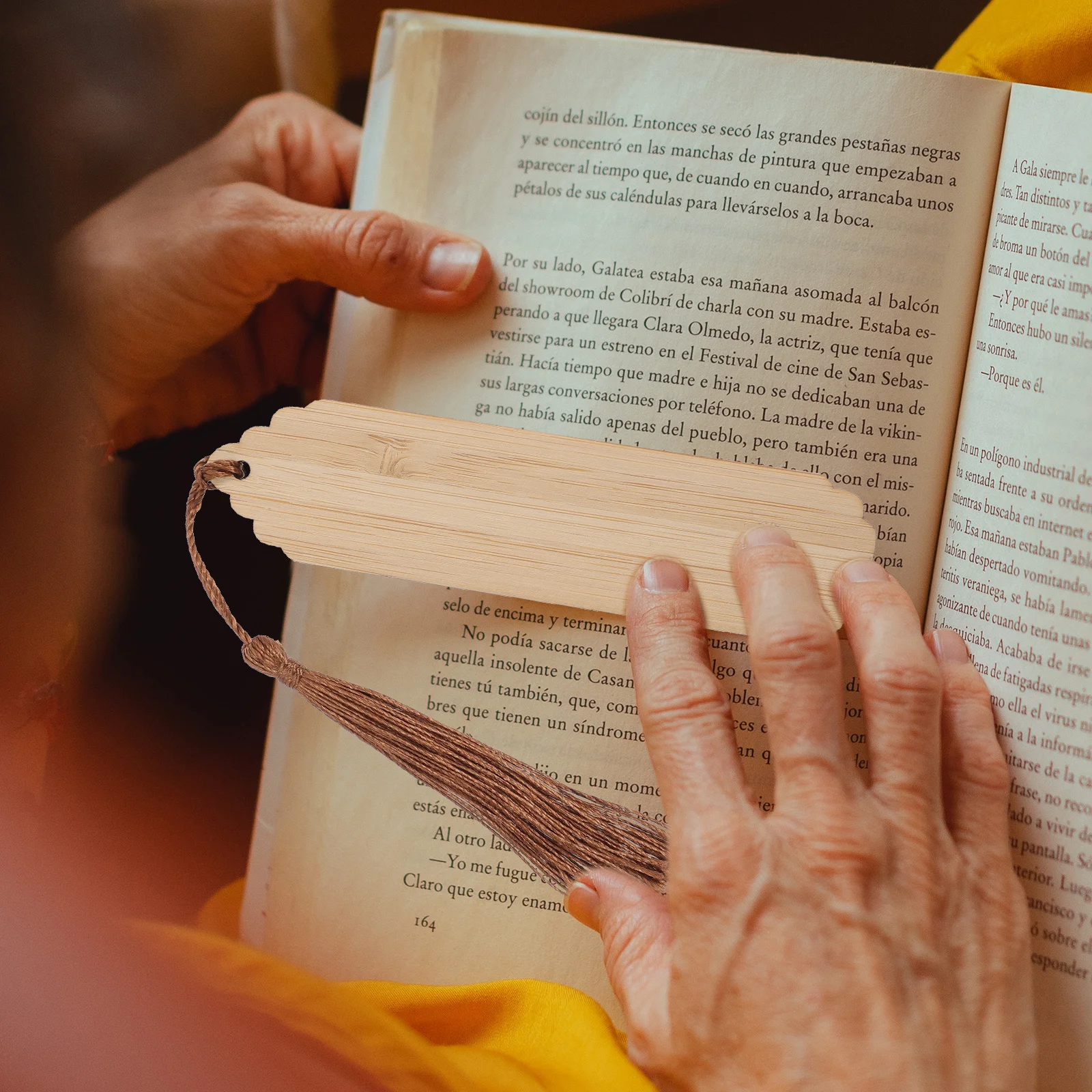 10 комплектов нежных бамбуковых закладок, пустые поверхности для настройки, маркеры страниц для чтения, милые эстетические закладки