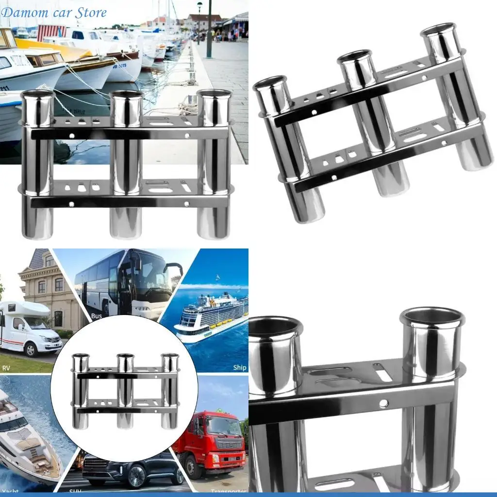 

A2UC Стальная 3 Трубчатая рыболовная стержня 3 трубка из нержавеющей стойки.