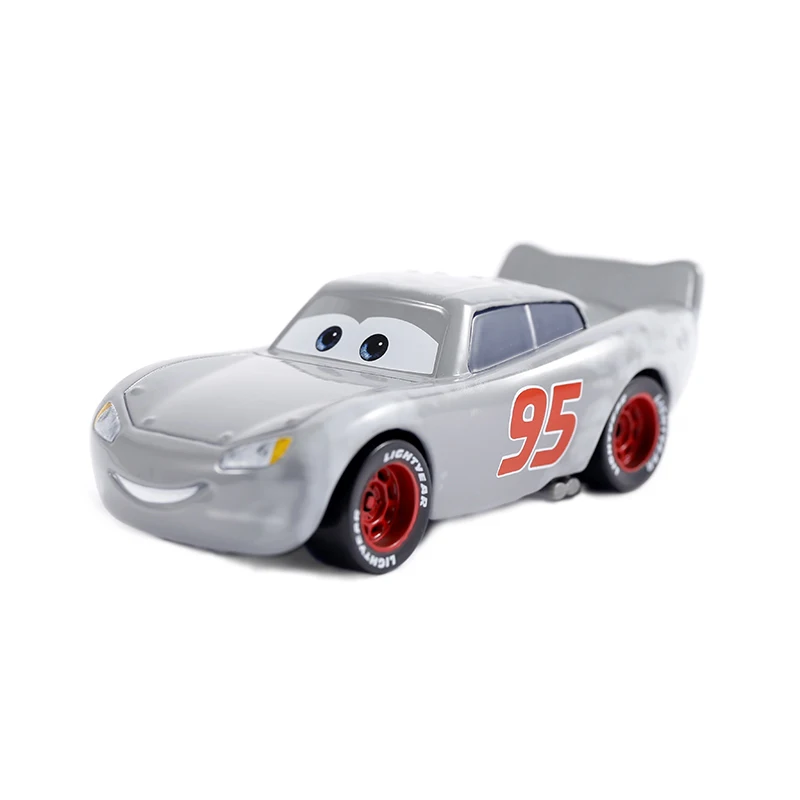 Cars Disney Pixar Lightning McQueen Sally Chick Hicks The King 1:55 Diecast Vehicle Metal Alloy Car Boy Kid Toys Christmas Gift