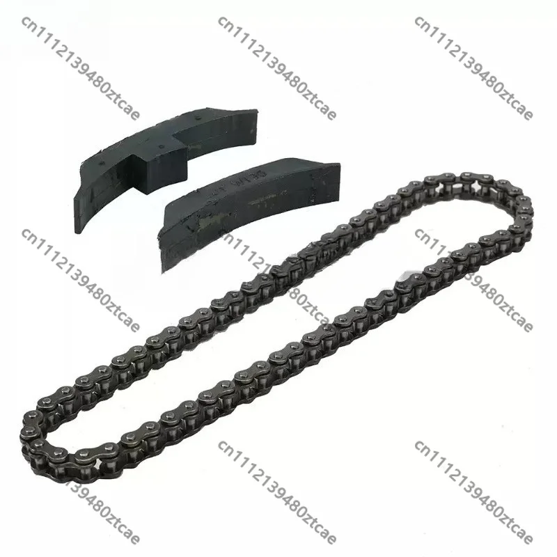 Motor Engine Starter Timing Starting Chain and Chain Guide Plate, Replacement Engine Spare Parts