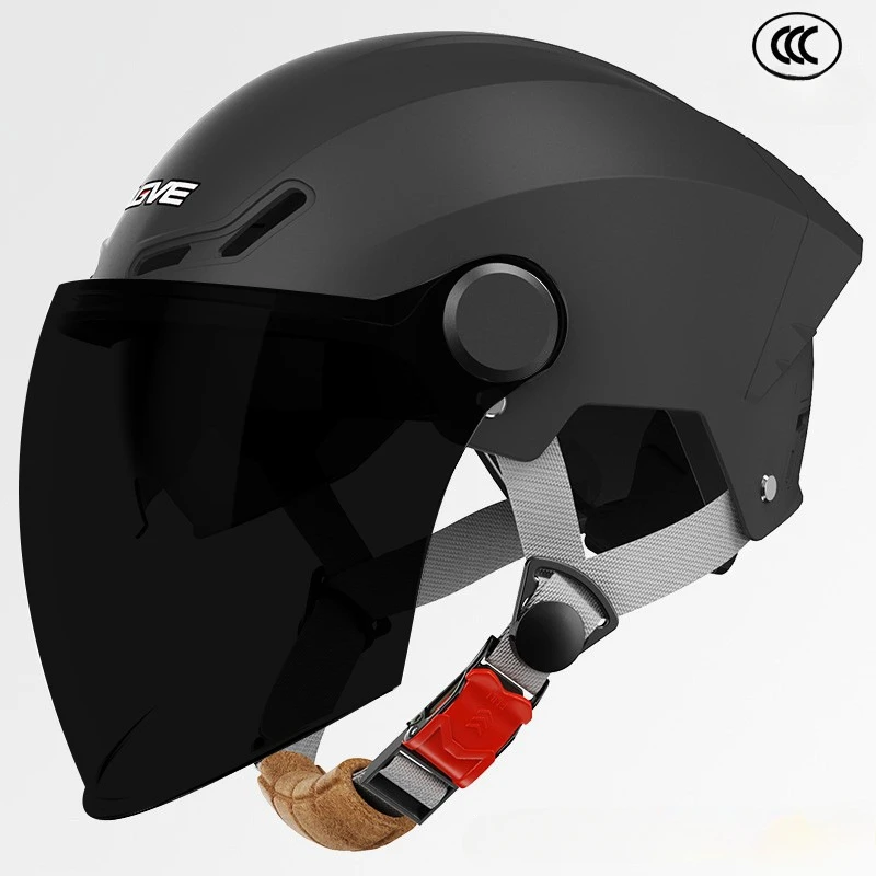 3C-Zertifizierter Leichtgewichtiger Sommer-Sonnenschutz Halbhelm UV-Beständiger Elektroroller-Helm Unisex Atmungsaktiver Sicherheitshelm