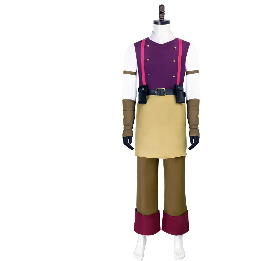 

Костюм для косплея «Вегарь Рапунцель» из фильма, униформа, мужская карнавальная одежда на Хэллоуин, косплей, Varian, индивидуальная одежда