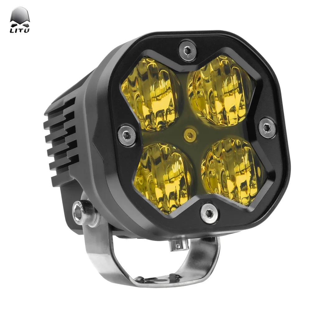 

2022 40W Square High Quality LED Driving Lights 3 inch LED Work Lights for Auto Lighting System