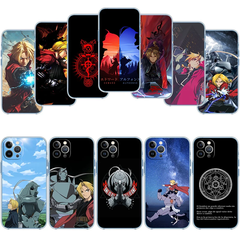 Funda transparente para teléfono IO23 Fullmetal Alchemist para LG K22 K30 K40 K40S K41 K42 K50 K50S K51 K51S K52 K61 K62 K71 K92 Q61