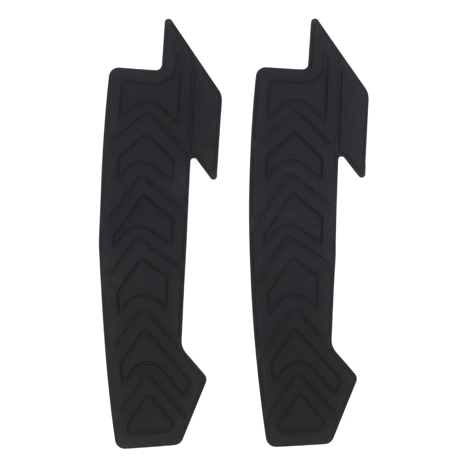 Bike Protector Stickers 2PCS Made of Silicone for Chain Stay and Down Tube to Reduce Damage from Outdoor Riding