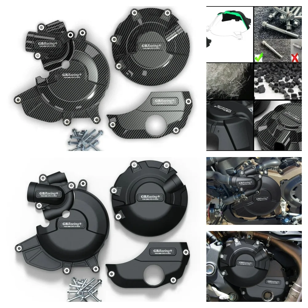

For Ducati MONSTER 821 2015 2016 2017 Motorcycle Engine Protective Cover Moto Accessories for GBRacing