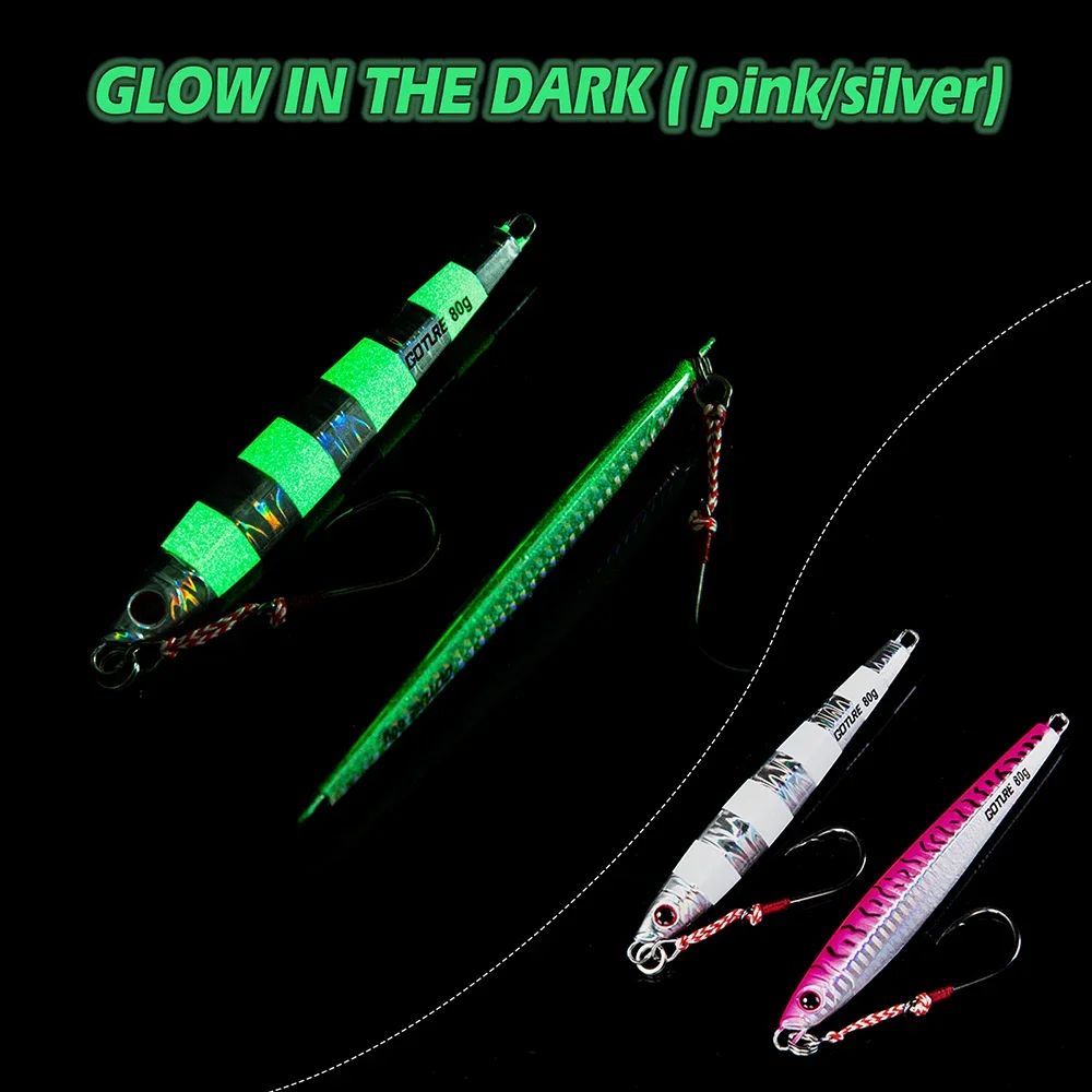 Goture Jig 60-100g – Señuelo de metal para lubina en agua salada - imagen 5