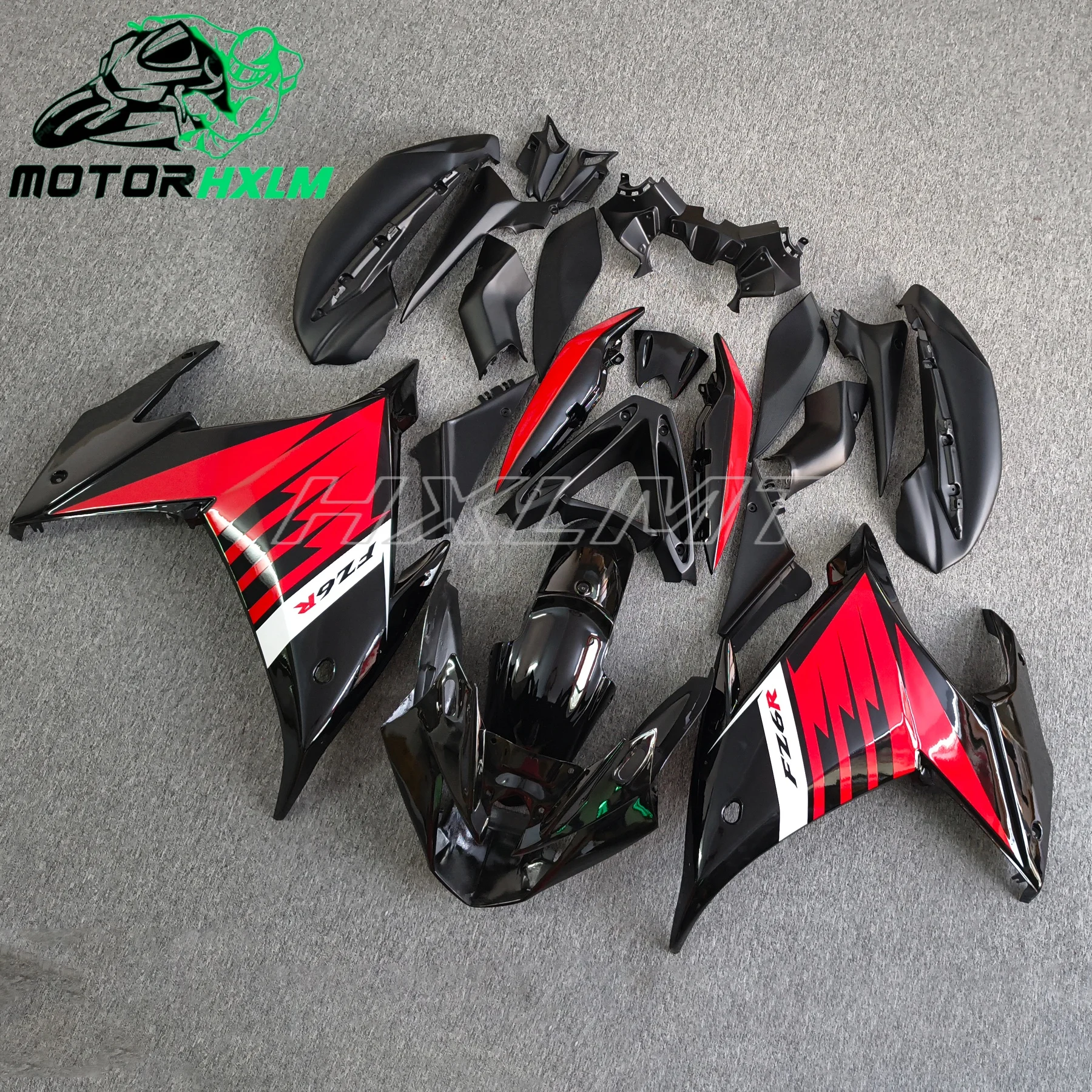 Motorcycle Fairing Kit For YAMAHA FZ-6R FZ 6R FZ6R red white 2009 2010 2011 09 10 11 Body