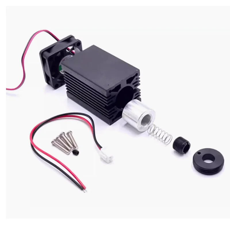 3055mm DIY Laser Diode Housing Case 5.6mm TO5.6  W/ 400nm-700nm /700nm-1100nm Blue Red Glass Collimating Lens