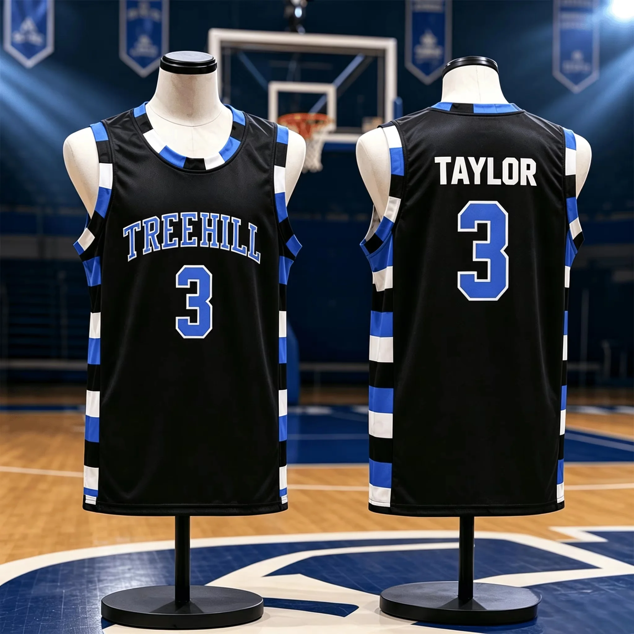 One Tree Hill Ravens Retro Basketball-Trikot, Unisex, atmungsaktives Sport-Tanktop für Männer und Frauen, Kinder, Film-Inspiration – Detail 10