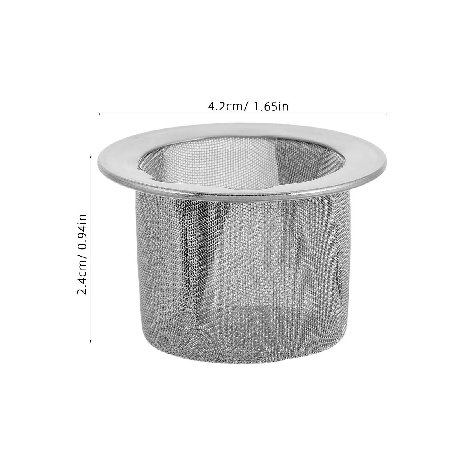 High Efficiency Stainless Steel Windshield Washer Fluid Filter Funnel Reservoir Cup Strainer for Car Washer Fluid Tank Clarity